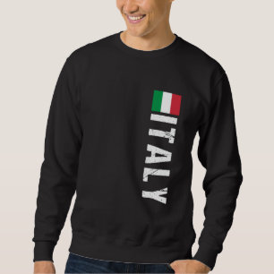 Italië Cadeau Vlag Italië Vintage Italia Italiaans Trui