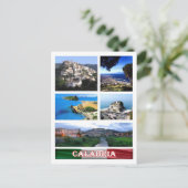 Italië - Calabrië - Mozaïek - Briefkaart (Staand voorkant)