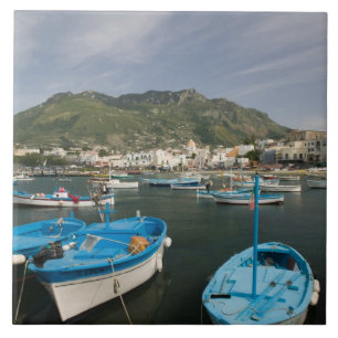 ITALIË, Campania, (Baai van Napels), ISCHIA, FORIO Tegeltje
