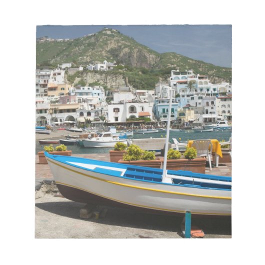 ITALIË, Campania, (Baai van Napels), ISCHIA, Notitieblok (Voorkant)