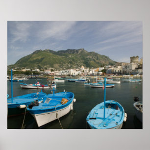 ITALIË, Campanië (Baai van Napels), ISCHIA, FORI Poster