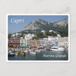 Italië - Campanië - Capri - Marina Grande - Briefkaart