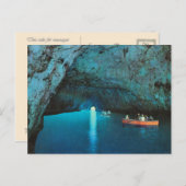  Italië, Capri, Blue Grotto Briefkaart (Voorkant / Achterkant)