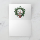 * Italie Carte de Noël italienne Buon Natale (Intérieur)