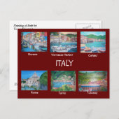 Italie - Carte postale (Devant / Derrière)