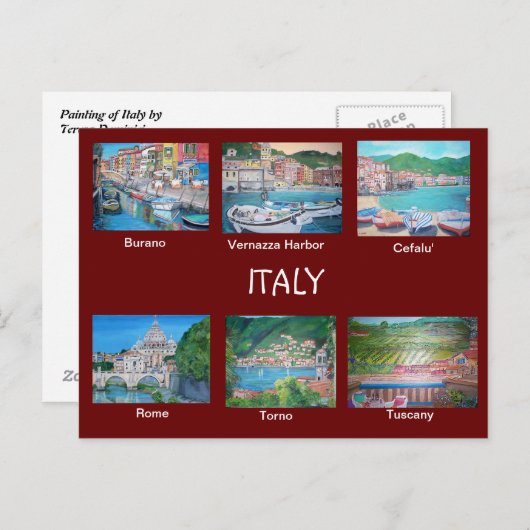 Italie - Carte postale (Devant / Derrière)