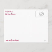 Italie - Carte postale de Noël (Dos)