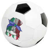 Italie chaotique pain avec drapeau italien (3/4)