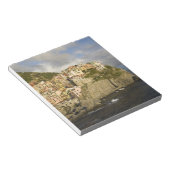 Italië, Cinque Terre, Manarola. Overval op afgrond Notitieblok (Schuin)