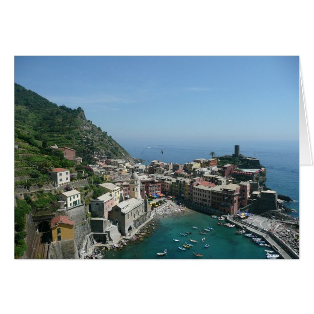 Italie, Cinque Terre, Riviera italienne, Vernazza (Devant horizontal)