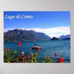 Italië - Comomeer - Poster