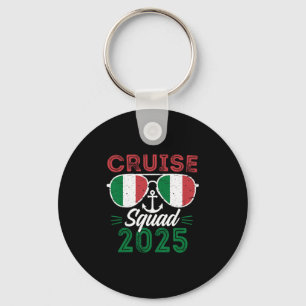 Italië Cruise Team 2025 Overeenkomstige Vakantie F Sleutelhanger