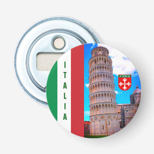Italië   De Leaning Tower van Pisa Bottle Opener