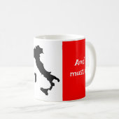 Italie Design Café Mug (Devant droit)