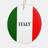 Italie Drapeau italien ornement design (Gauche)