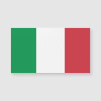 Italie Drapeau Italien Patriotique Carte magnétiqu