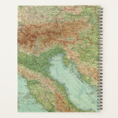 Italie du Nord, Autriche, &c (Dos)