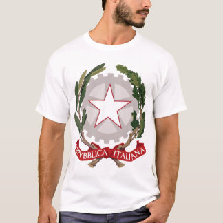Italië Emblem Coat of Arms T Shirt