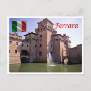 Italië - Emilia Romagna - Ferrara - Extern Uitzich Briefkaart