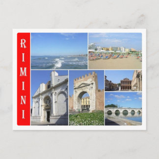 Italië - Emilia Romagna - Rimini - Mosaic - Briefkaart