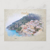 Italie en aquarelle Carte postale (Devant)