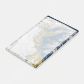 Italië en het Adriatische Zee. Post-it® Notes (Schuin)