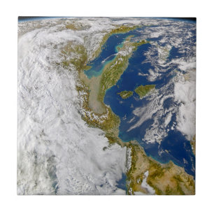 Italië en het Adriatische Zee. Tegeltje