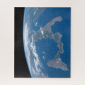 Italië en het eiland Sicilië. Legpuzzel (Verticaal)