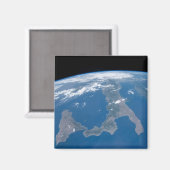 Italië en het eiland Sicilië. Magneet (Voorkant / Achterkant)