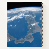 Italië en het eiland Sicilië. Notitieboek (Achterkant)