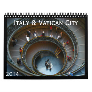 italië en vaticaan 2014 kalender