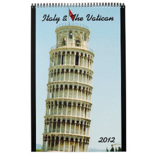 italië en vaticaan kalender 2012