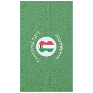 Italië Engel Kerstmis Vlag Personaliseer Horizonta Tafelkleed