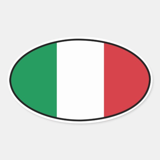 Italië Euro Sticker (Voorkant)
