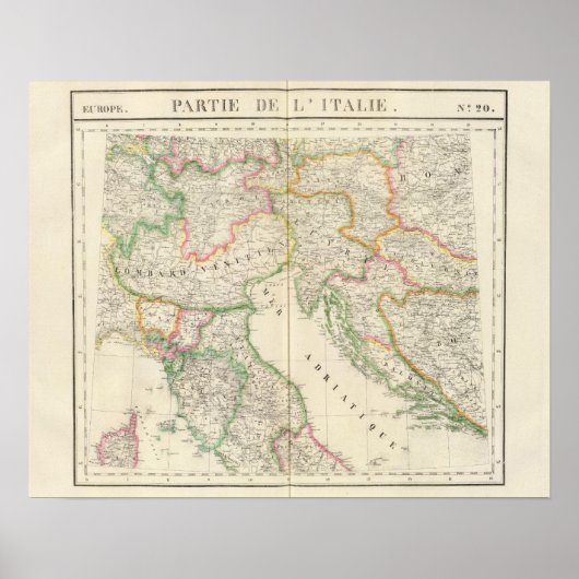 Italië Europa 20 Poster (Voorkant)