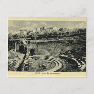 Italië, Fiesole, Rpman Theater Briefkaart