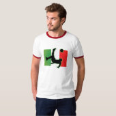 Italië fietskick t-shirt (Voorkant volledig)
