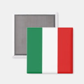 Italië Flag Magnet Magneet (Voorkant / Achterkant)