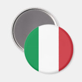 Italië Flag Magnet Magneet (Voorkant / Achterkant)