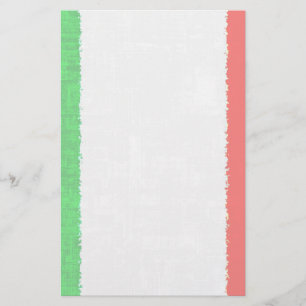 ITALIË FLAG Stationery Briefpapier