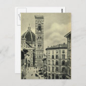 Italië, Florence, Firenze, 1908, Duomo Briefkaart (Voorkant / Achterkant)