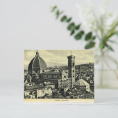 Italië, Florence, Firenze, 1908,Firenze, Duomo 1 Briefkaart (Staand voorkant)