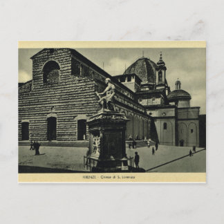 Italië, Florence, Firenze, 1908, S.Lorenzo Briefkaart