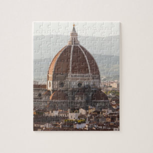 Italië, Florence, koepel van de kathedraal van Du Legpuzzel