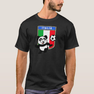 Italië Football Panda T-shirt