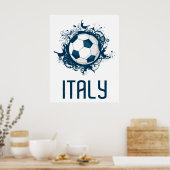 Italië Football Poster (Keuken)