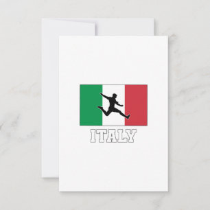 Italië Football Voetbalteam Kaart