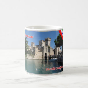 Italië - Gardameer - Sirmione - Scaligero Castle Koffiemok
