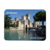 Italië - Gardenmeer - Sirmione - Castello Scaliger Magneet (Horizontaal)