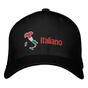 Italië Geborduurde Hoed Pet